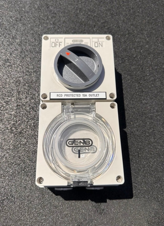 Remote Mount Single 15A Isolator